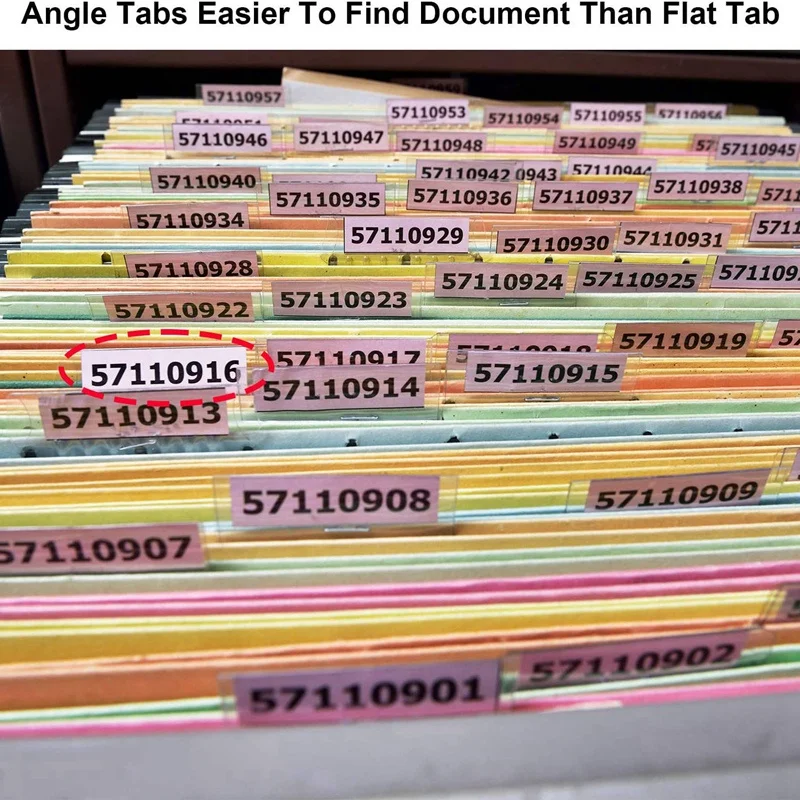 120 Наборов Вкладышей Для Файлов И Документов 2 Дюймовые Подвесные Вкладыши Папок