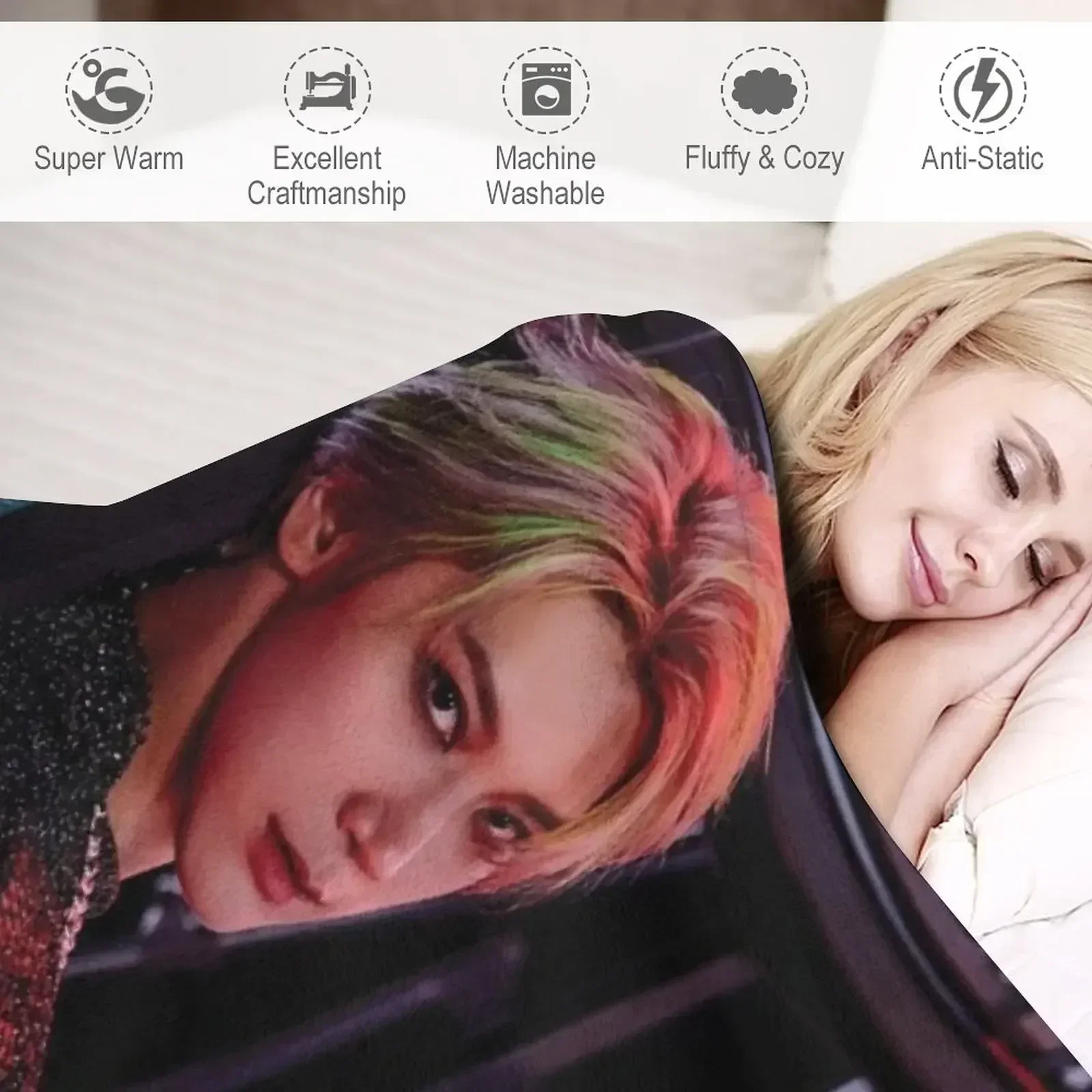 WayV Ten (контроллер) Пледы Полярные одеяла Одеяла