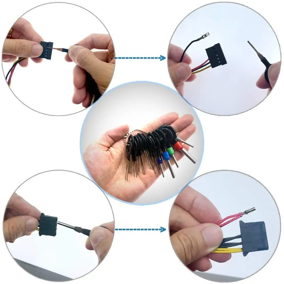 100 шт. набор инструментов для демонтажа автомобильных контактов |