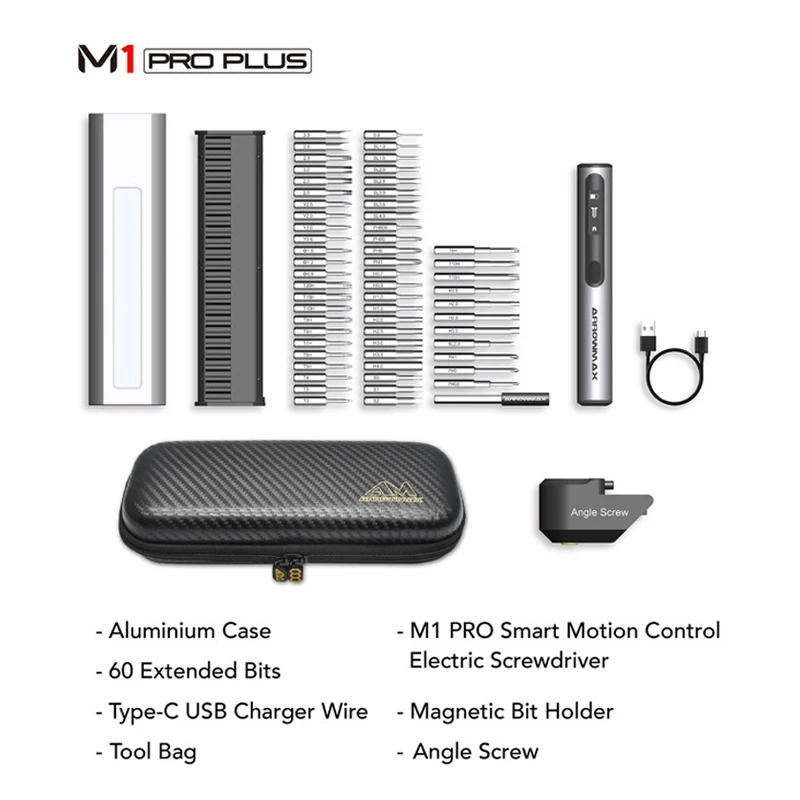 

Беспроводной шуруповерт ARROWMAX M1 Pro Plus