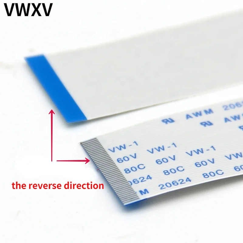 5 шт. 0 мм обратном направлении ffc кабель UL awm 20624/20706/20798/20861/20890 80c 60v vw-1 принтер 2-98pin