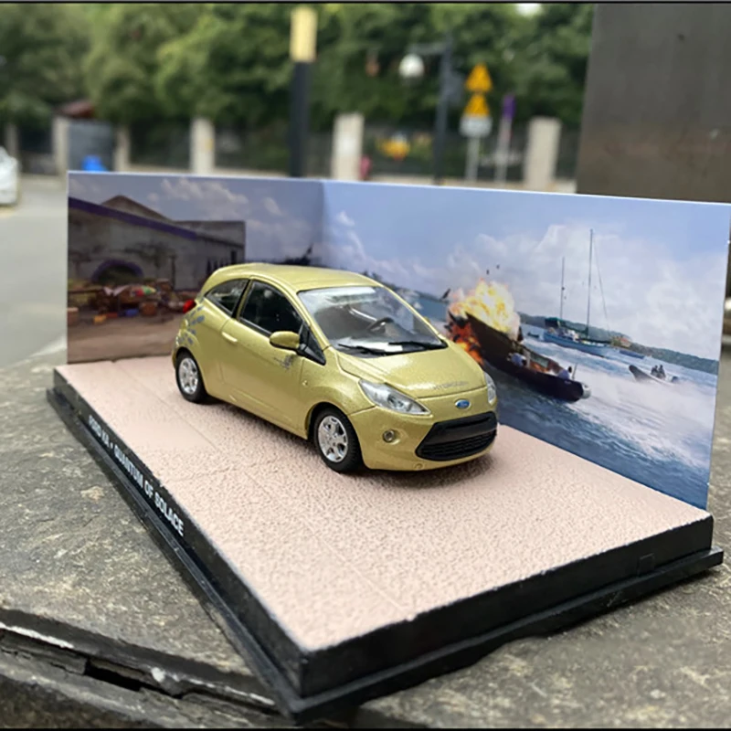 

Diecast Alloy 1/43 Scale 007 Series FORDKA QUANTUM OF SOLACE Car Model For Adult Classic Collection Static Display Ornament