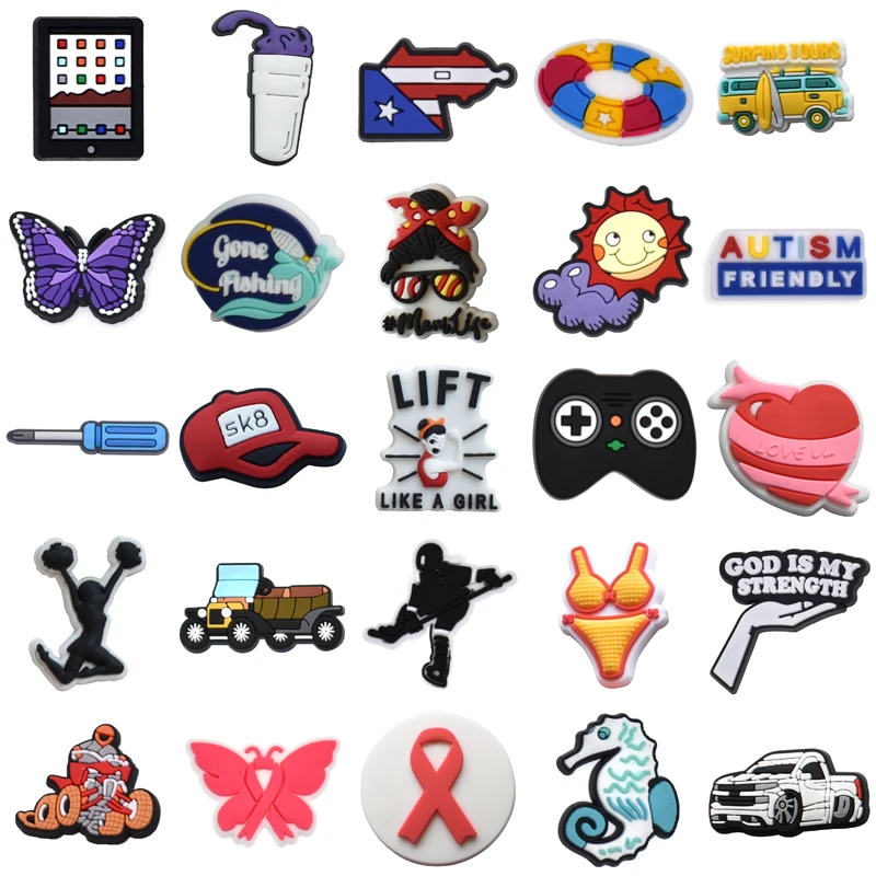 

Kids New Xmas Gifts Shoe Charms Shoes Accessories Pins Jeans Women for Croc Charm Summer for Crocs Charms Designer Decorations