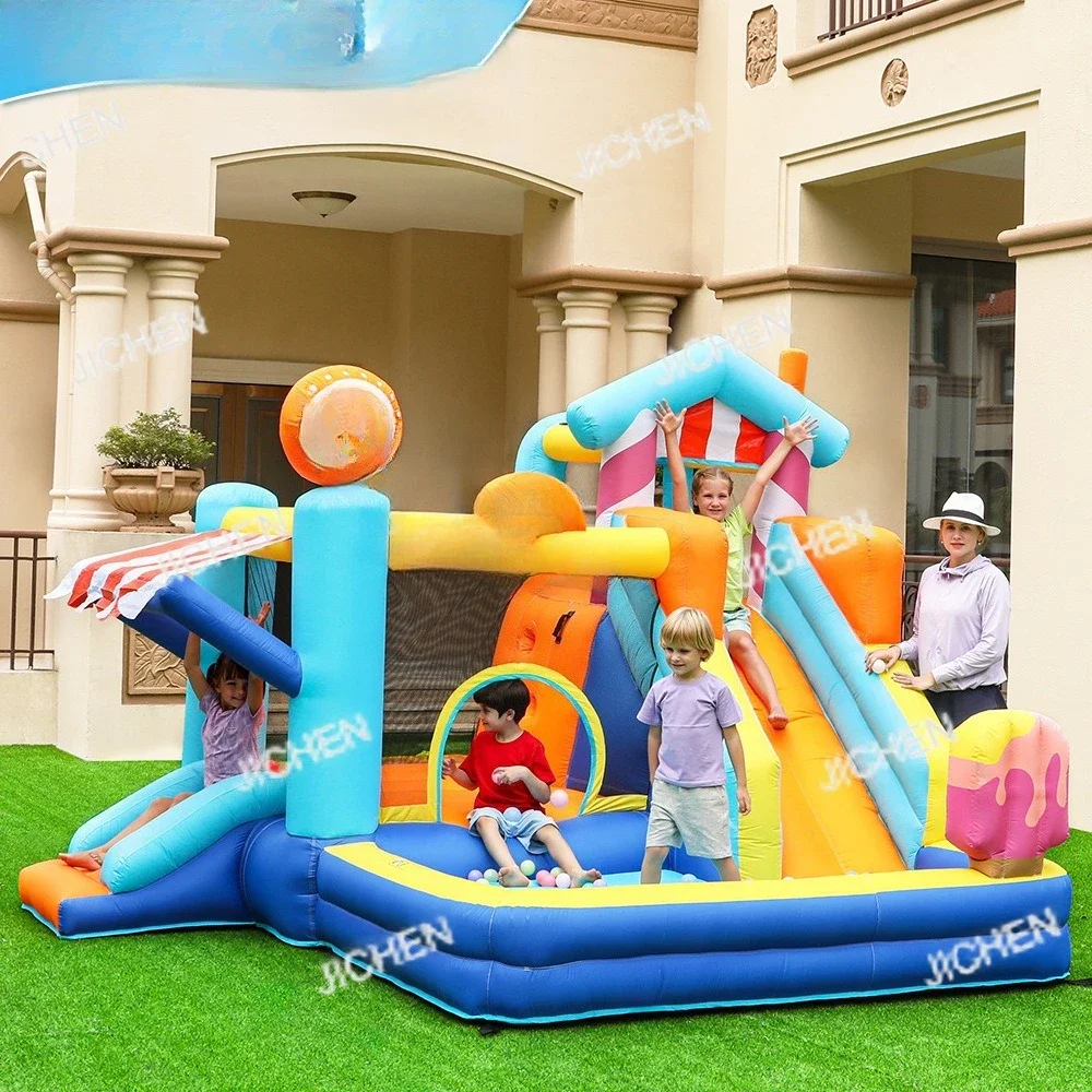 CSS Versandte Artikel Детский замок Крытый небольшой домашний надувной замок Надувной батут Горка Комбинированные развлечения Па (art.: 3920d3a9a1923) - 3920d3a9a1923