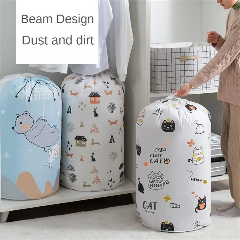 

A Variety Of Optional Dust Bag Thickened Beveling Design Quilt Bag Dustproof High Quality Large Capacity Storage Bag 1pc Durable