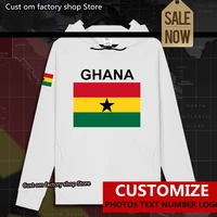 republic of ghana ghanaian gha gh mens hoodie pullovers hoodies men sweatshirt streetwear clothing hip hop tracksuit nation flag
