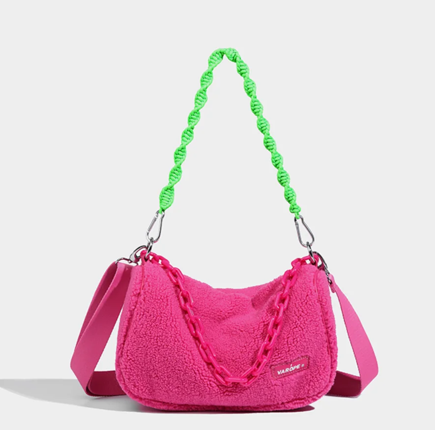 

2022 New High-Quality Leather Handbag High-Fashion Casual Lady Shoulder Straddle Armpit Bag Mini Flip Small Square Bag