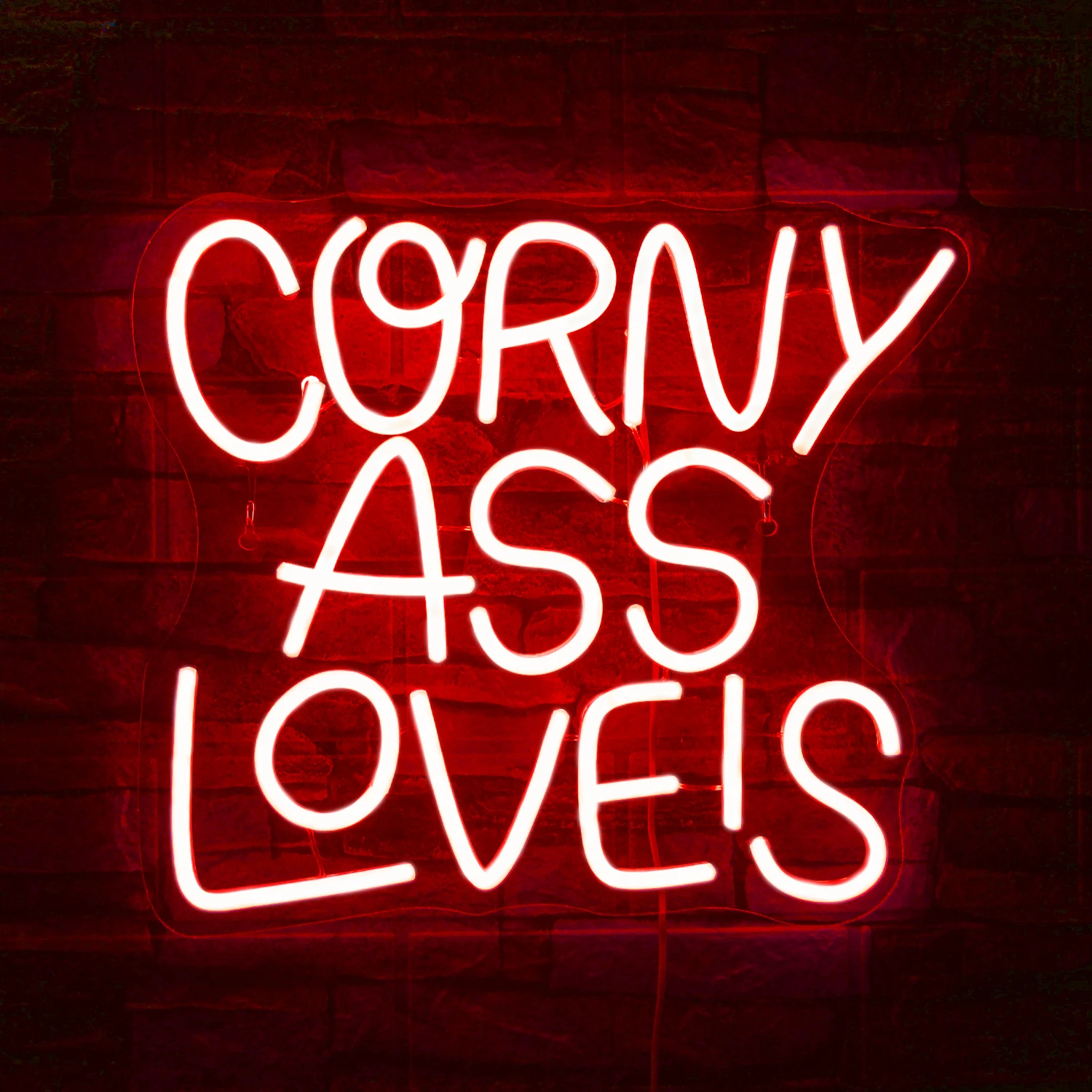 Фотообои corny ass в романтическом стиле неоновая подсветка для спальни детской