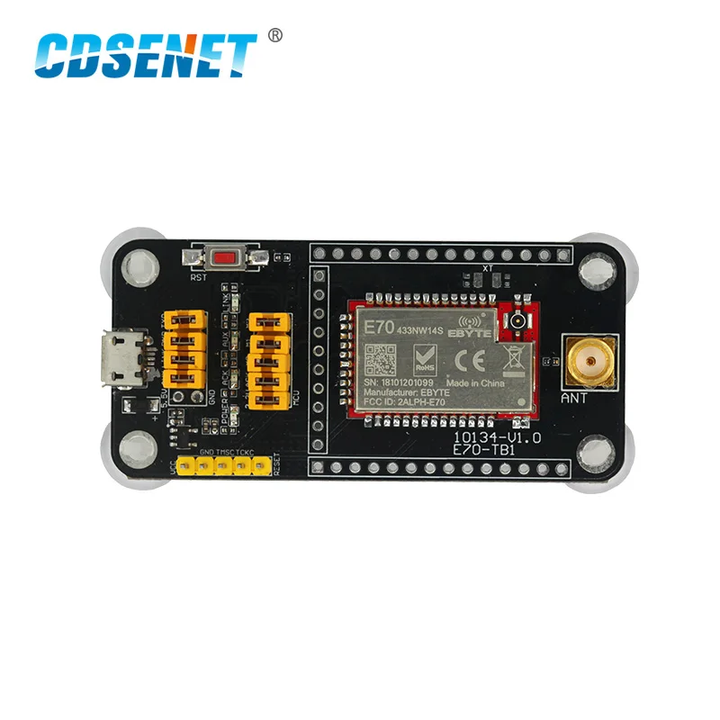 CH340G USB Test Board E70-433TBL-NW01 Star Network For Serial Port Module 433MHz 14dBm E70-433NW14S