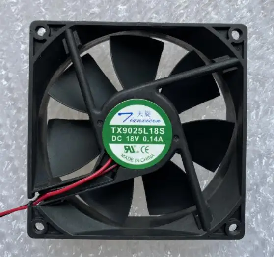 Новый оригинальный TX8025L12S 12 В 0.08A 80*80*25 8 см Супер Бесшумный двухстрочный излучающий вентилятор