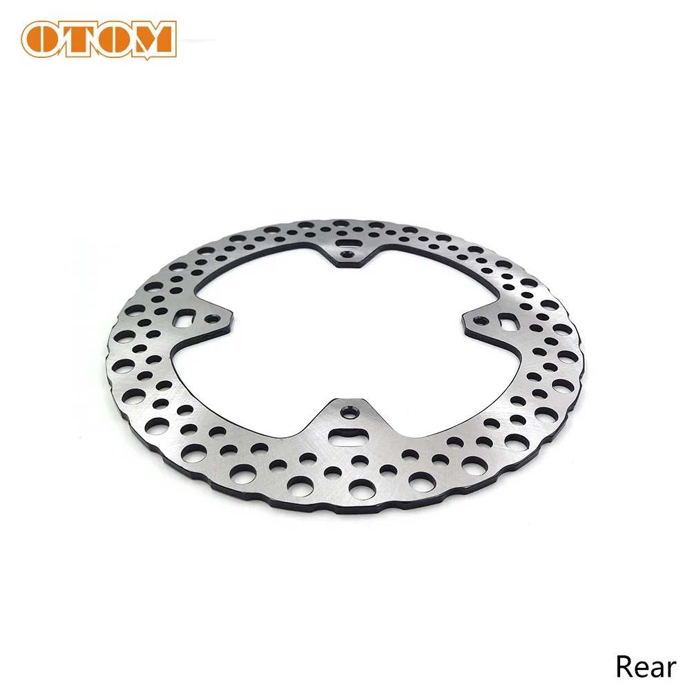 

OTOM Мотокросс Передние и задние тормозные диски Стальные роторы для HONDA CRF250R CRF250X CRF450R CRF450X 04-17 Передний тормозной ротор мотоцикла