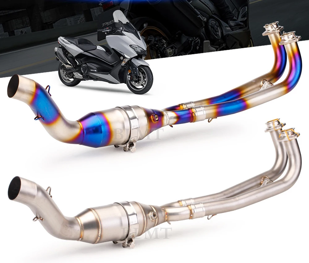 

Система для выхлопной трубы мотоцикла, глушитель выхлопной трубы для Yamaha T-max T MAX 500 530 560 tmax530 Tmax560 2017 2018 2019 2020 2021