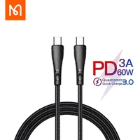 mcdodo usb c cable 60w pd type c to type c fast charger for samsung macbook pro ipad pro 2020 charging cable