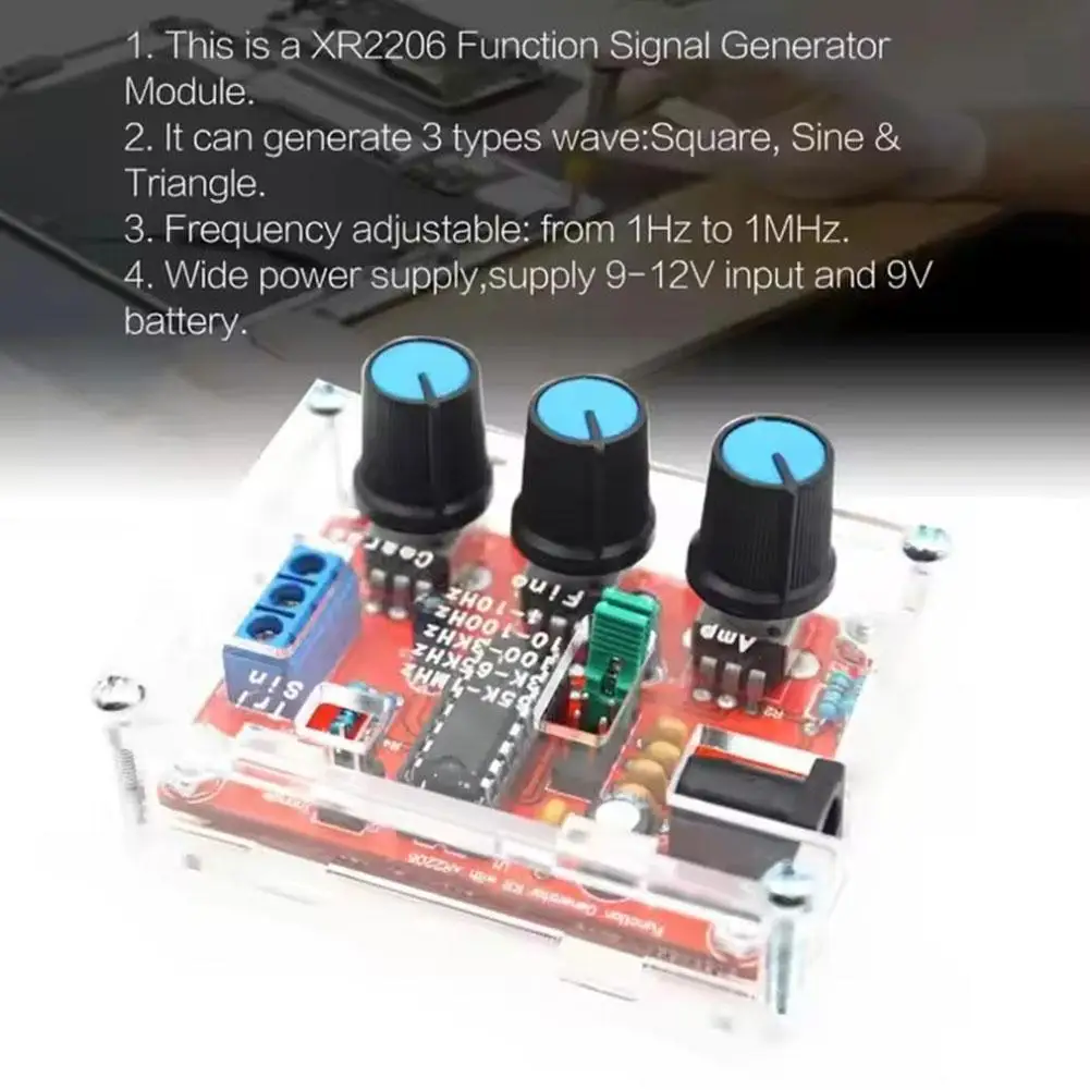 Высокоточный генератор сигналов Xr2206 запчасти сделай сам с генератором функций