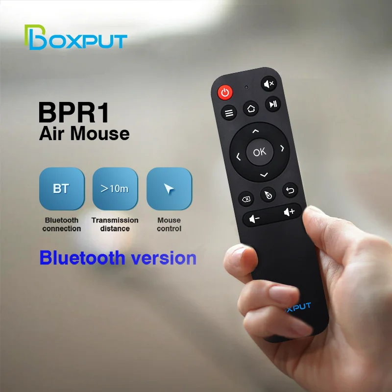 BT BPR1 BPR1S Bluetooth 5.0 Air Mouse BLE Wireless Remote control for Android smart TV Box and PC home |