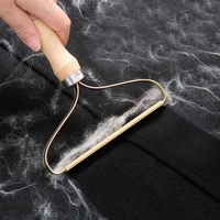 portable manual hair removal pet hair remover roller carpet wool coat clothes shaver brush tool copper fuzz remover