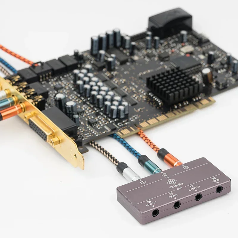 7.1-канальная преобразовательная инновационная звуковая карта X-Fi 0460 0550 7.1 в