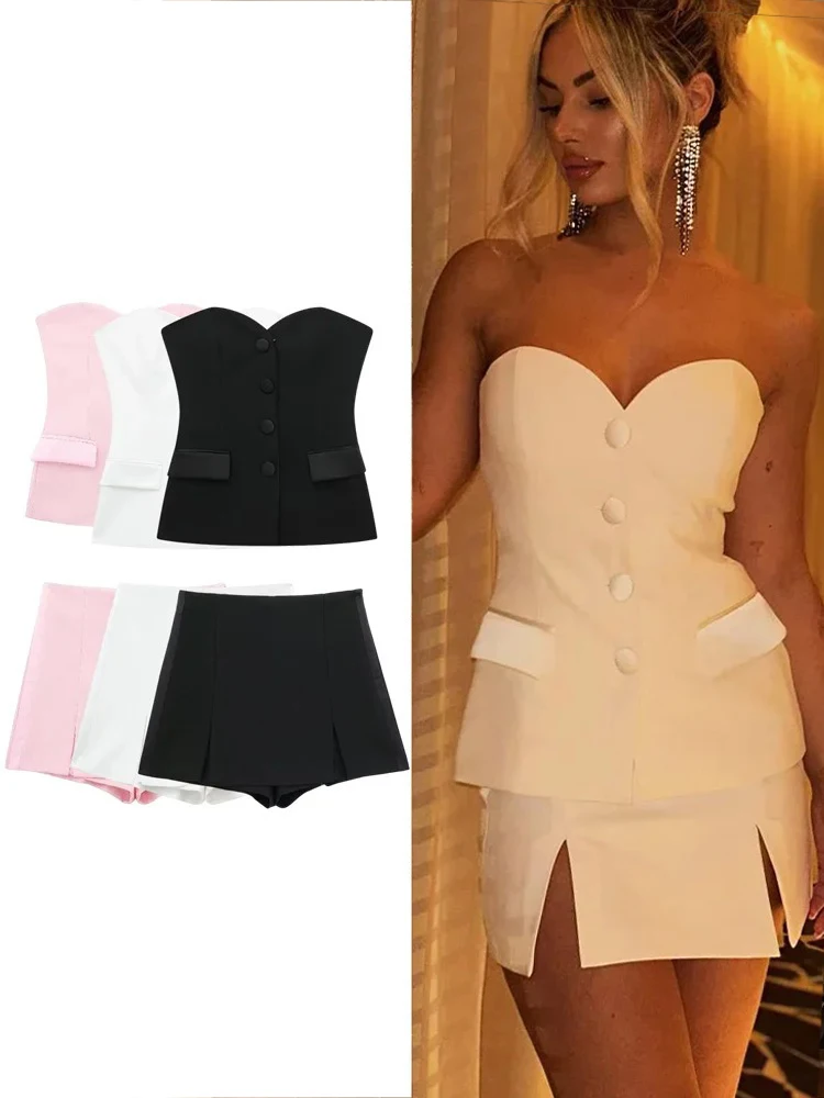 Zaba женские элегантные утягивающие топы без лацканов шорты жакеты офисный