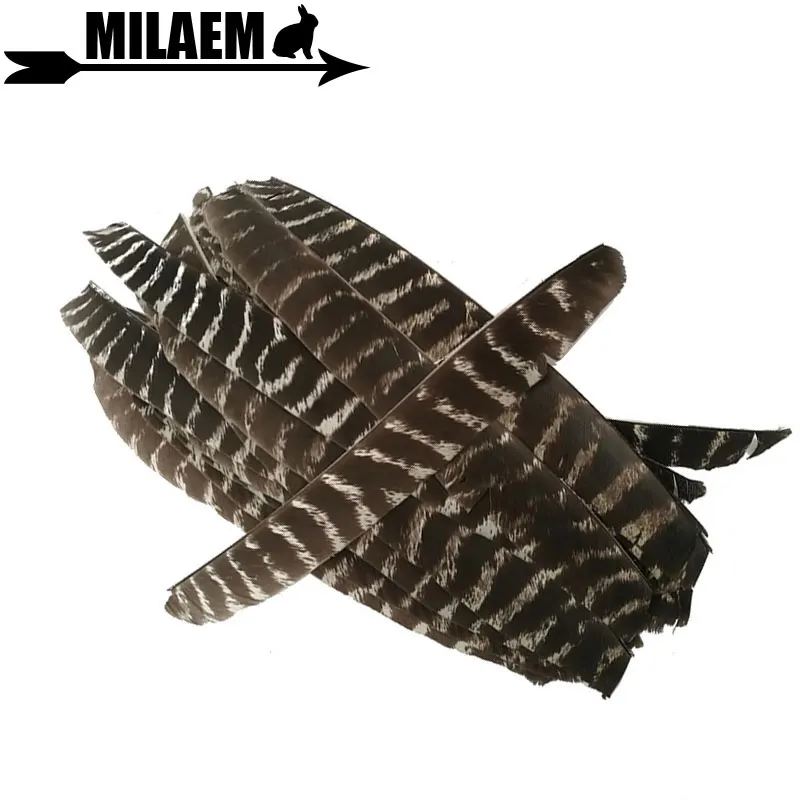 50/100 шт. стрельба из лука перо индейки полное левое/правое крыло Fletching стрела Охота