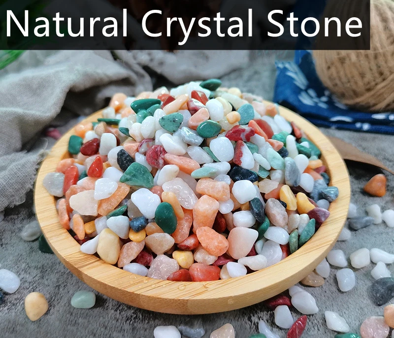 

50-100 г, 4 размера, натуральный смешанный кварцевый кристалл, камень, образец камня, бак, Декор, натуральные камни и минералы, украшение для дом...