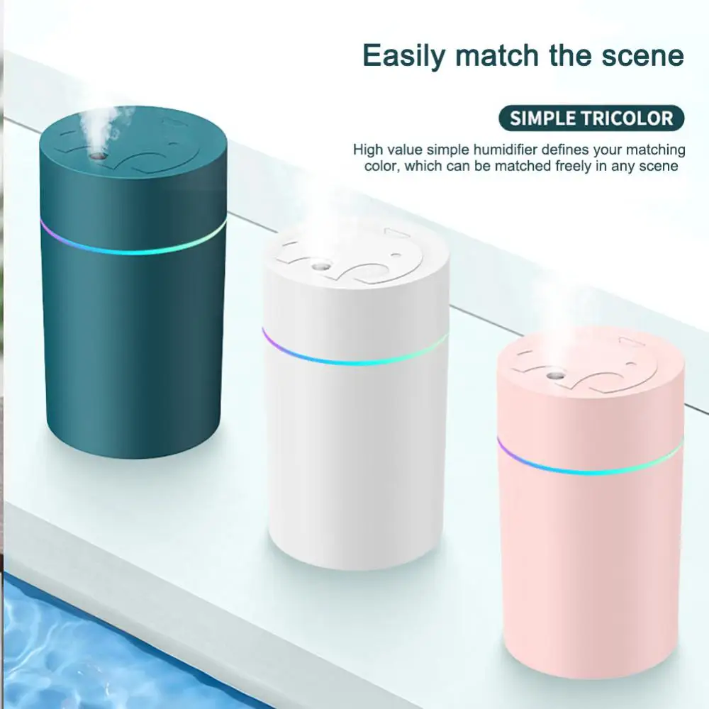 

Car Humidifier Diffuser Portable LED Light Mini Oils Auto Home Office for Mute Nano Spray Humidifier