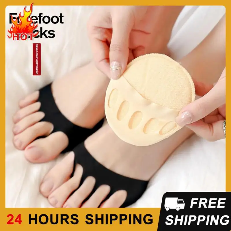 2pcs-five-toes-forefoot-pads-for-women-high-heels-half-insoles-calluses-corns-foot-pain-care-absorbs-shock-socks-toe-pad-inserts