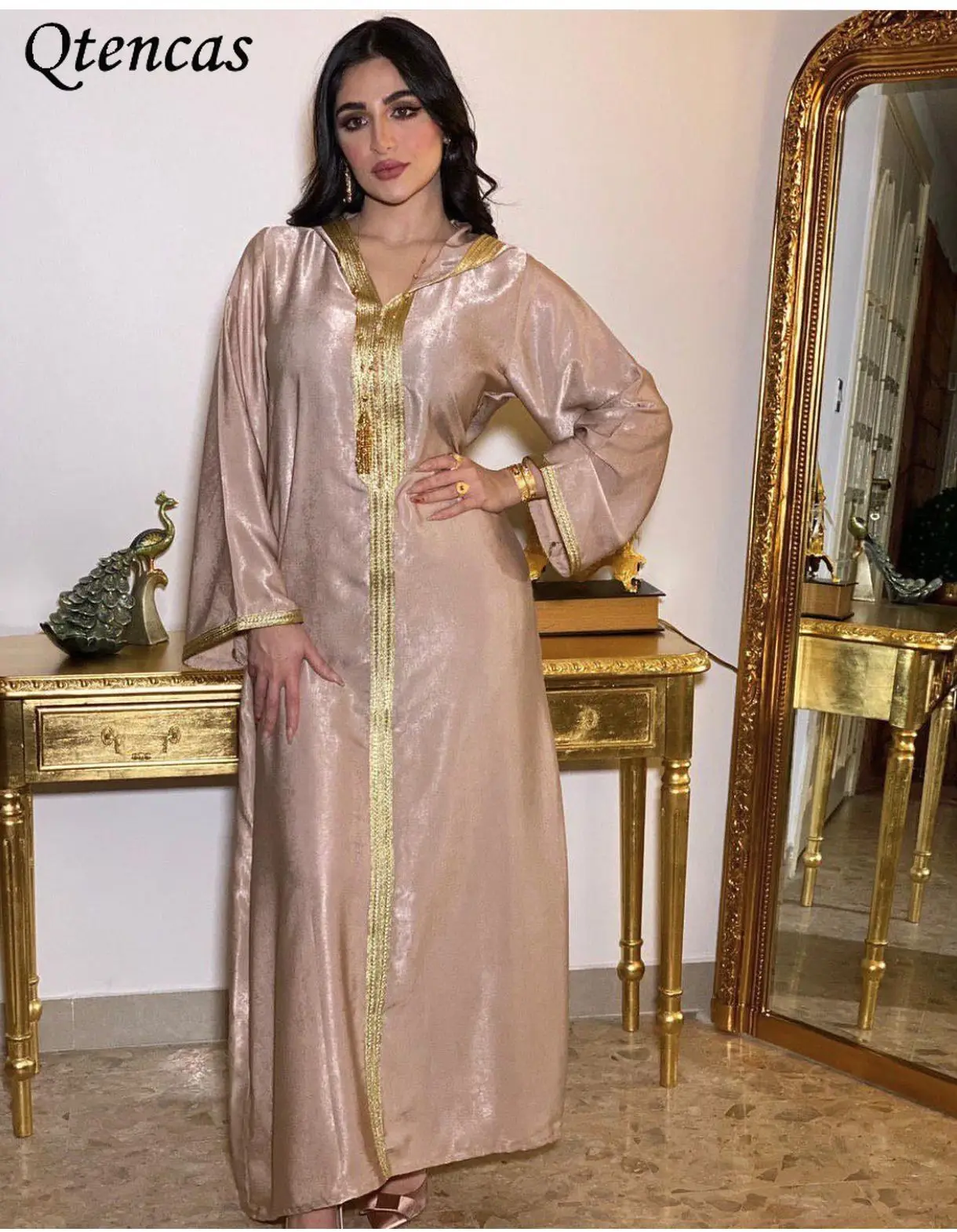 Eid Dubai Abaya Турция мусульманский модный хиджаб платье африканские платья Abayas для женщин Арабский мусульманский кафтан Халат