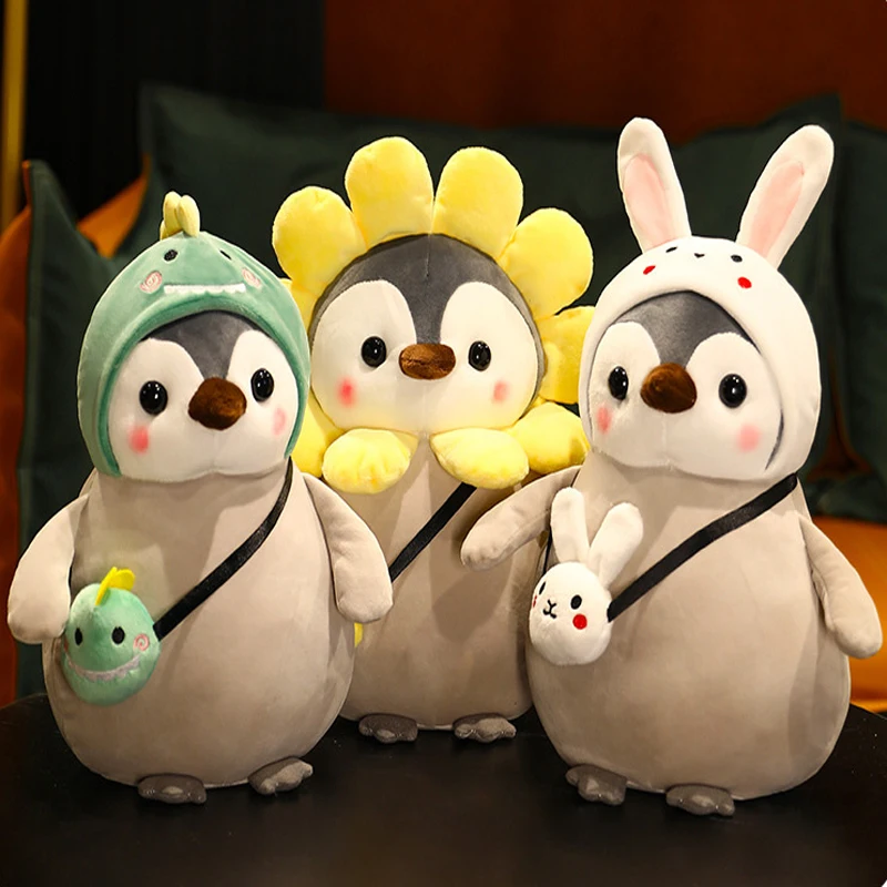 

Милая мягкая игрушка в виде пингвина, 25 см