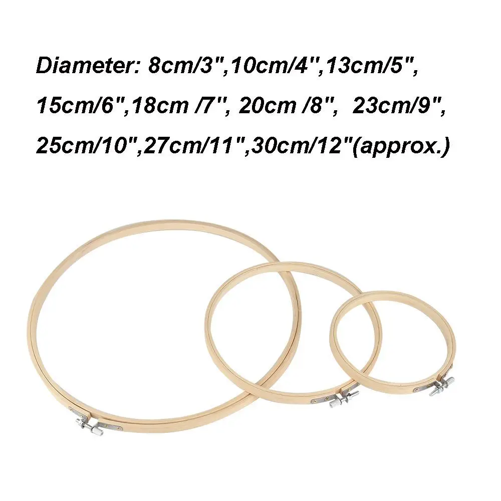 Модная бамбуковая рамка для вышивки крестиком своими руками обруч вышивания