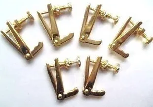 Бесплатная доставка четыре шт. тонкий тюнер для скрипки золотого цвета струны с