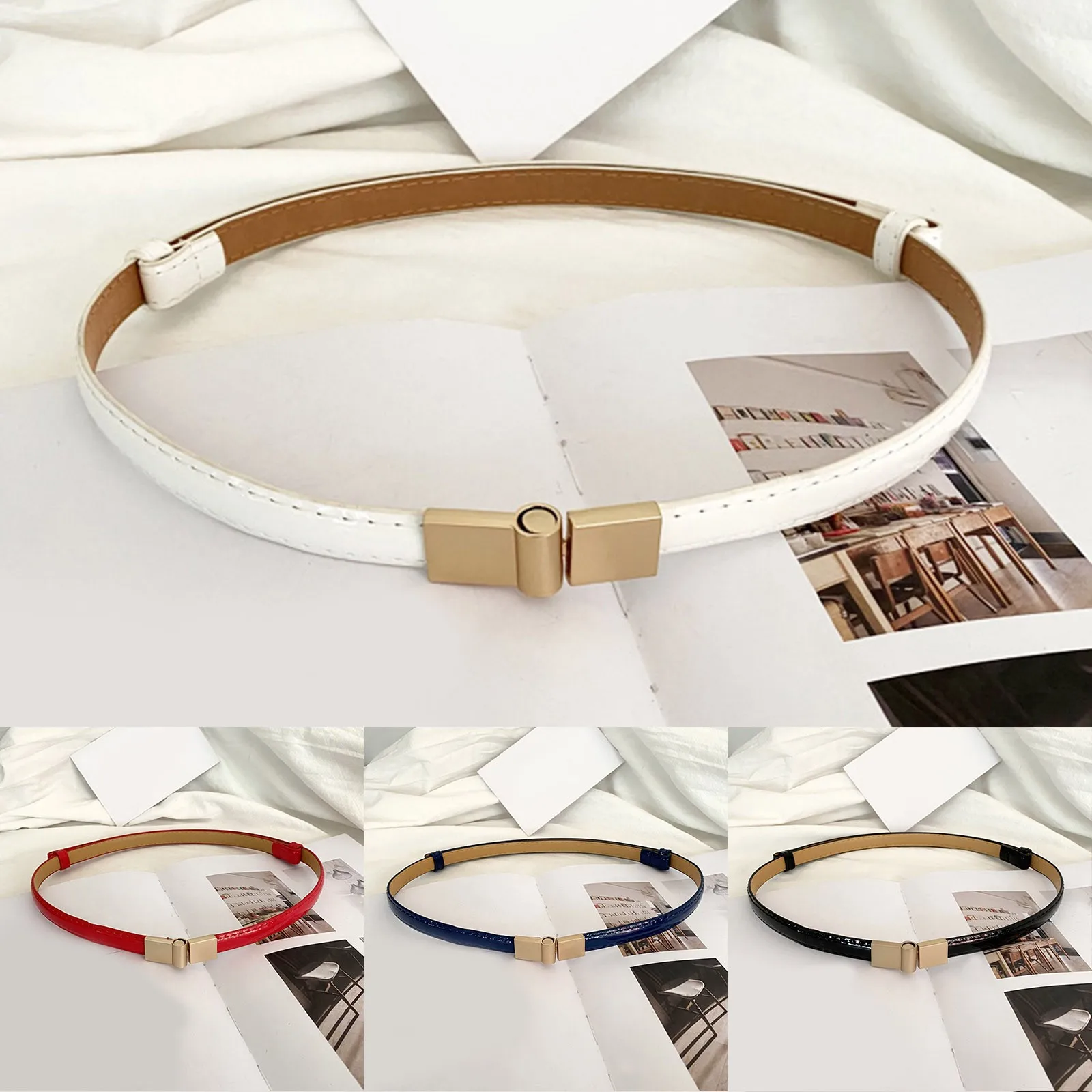 

Женский ремень женский тонкий ремень из искусственной кожи для свитера кожаный маленький ремень для девушек кожаный ремень