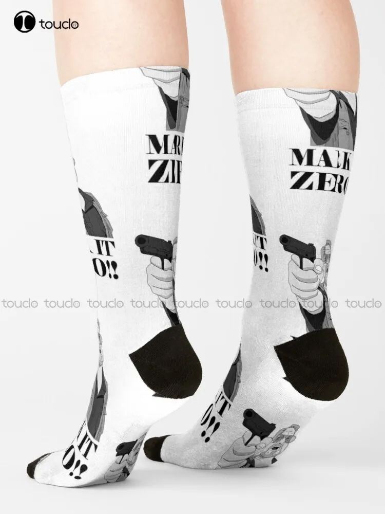 Mark It Zero! Big Lebowski Socks Purple Socks Personalized Custom Unisex Adult Teen Youth Socks Harajuku Street Skateboard Socks