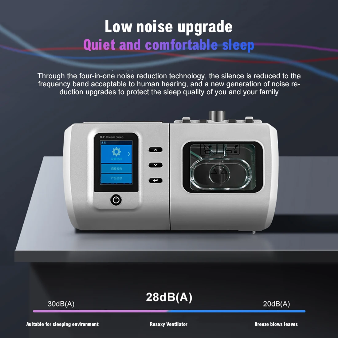 Портативное устройство с респиратором CPAP-машина