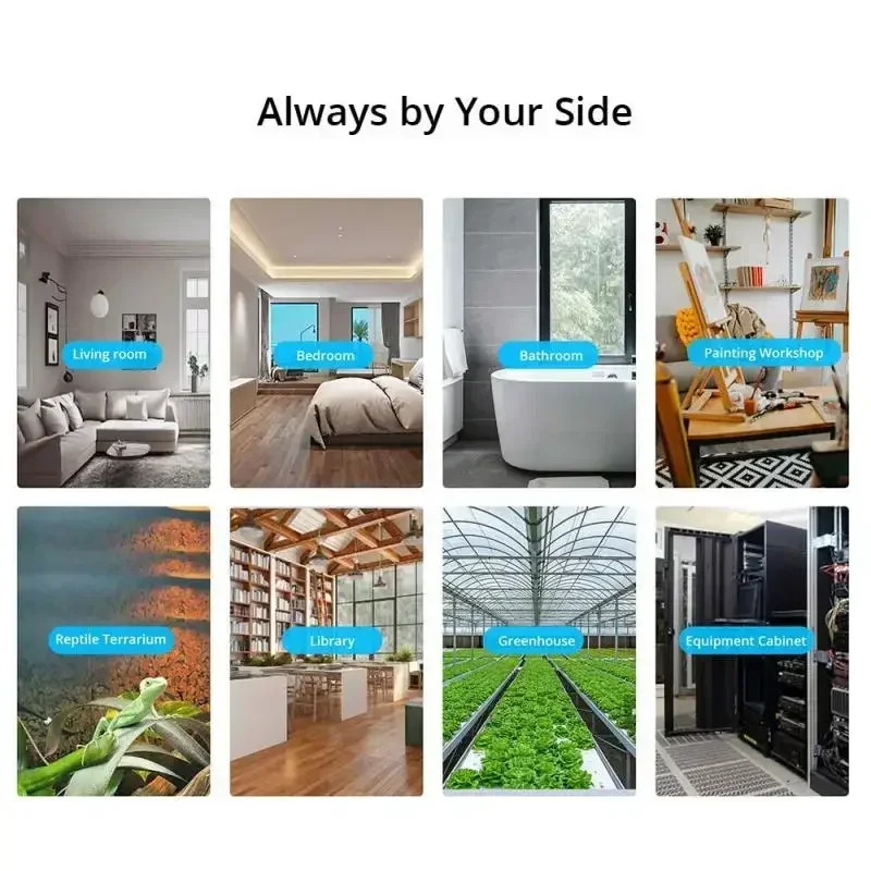 SONOFF SNZB-02P Zigbee Датчик температуры и влажности Умный дом Синхронизация в реальном