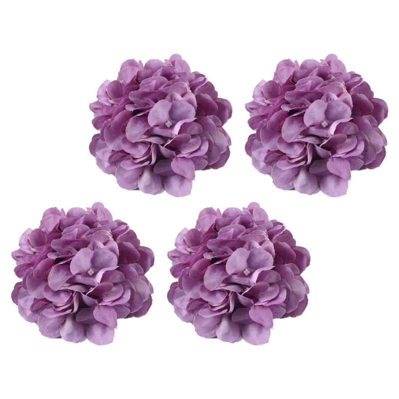 Держатель для штор с искусственным цветком подхваты веревка 4 шт. элегантные