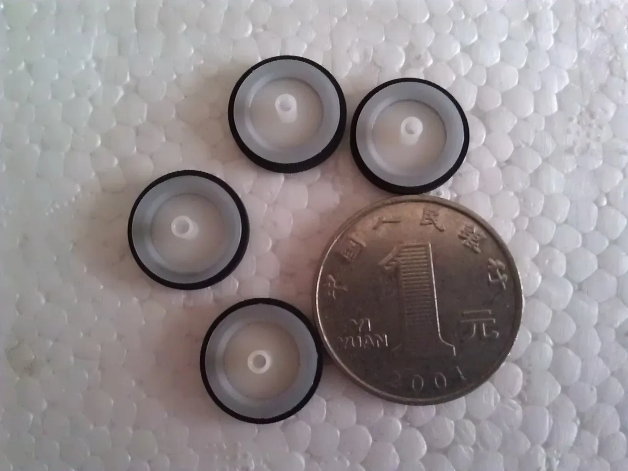 4pcs 14.5×5×1.5mm Recorder Idler T Wheel Recorder Relying Wheel Deck Audio Idler