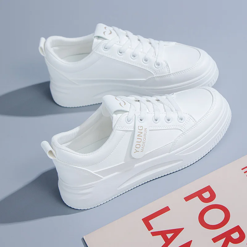 

Small white shoes students can wear flat-bottomed spring and autumn popular sports shoes in Korean version