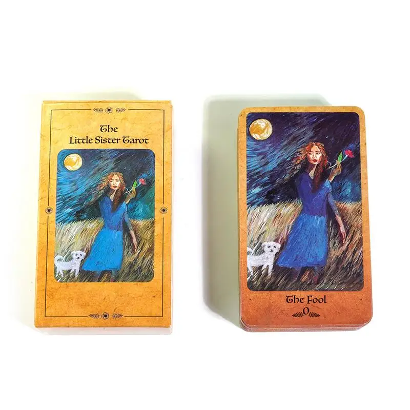 The Little Sister Tarot Ginny Thonson светильник See rider 78 открыток для начинающих Таро обучающий
