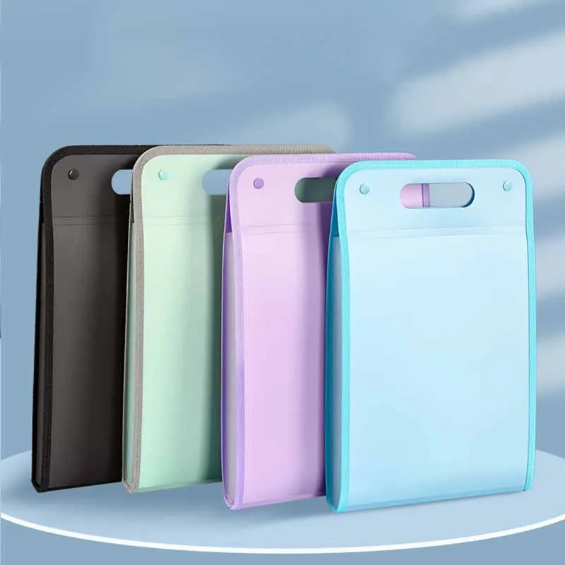 Портативный органайзер большой емкости для файлов с 13-раздельными частями.