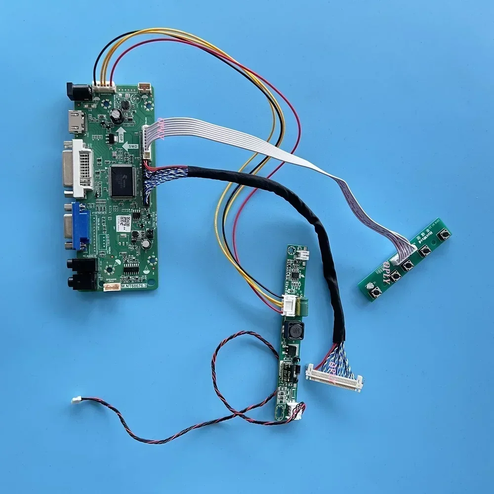 Комплект платы контроллера для G215HVN01 HDMI-совместимый M.NT68676 1920X1080 21 5 &quot1920*1080 DVI VGA LVDS