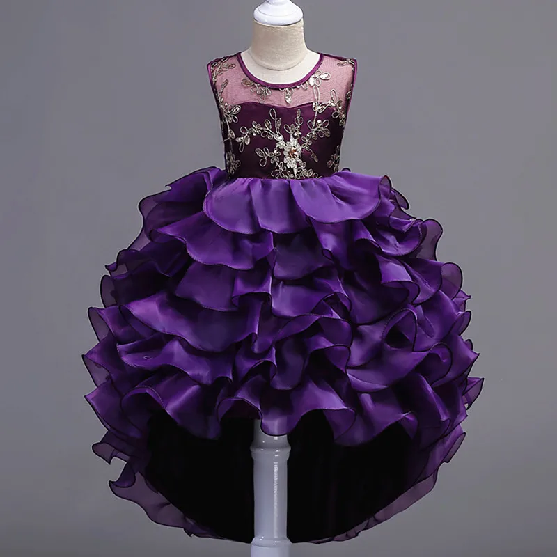 

Children's Performance Dress Cute Big Children's Tail Princess Dress Cake Dress Girls' Fluffy Performance Dress