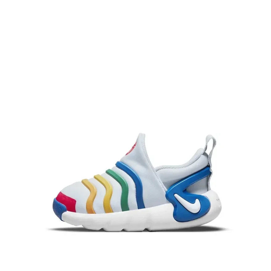 Nike Go Flyease Dynamo Casual Shoes Blue Red White Infants and Toddlers