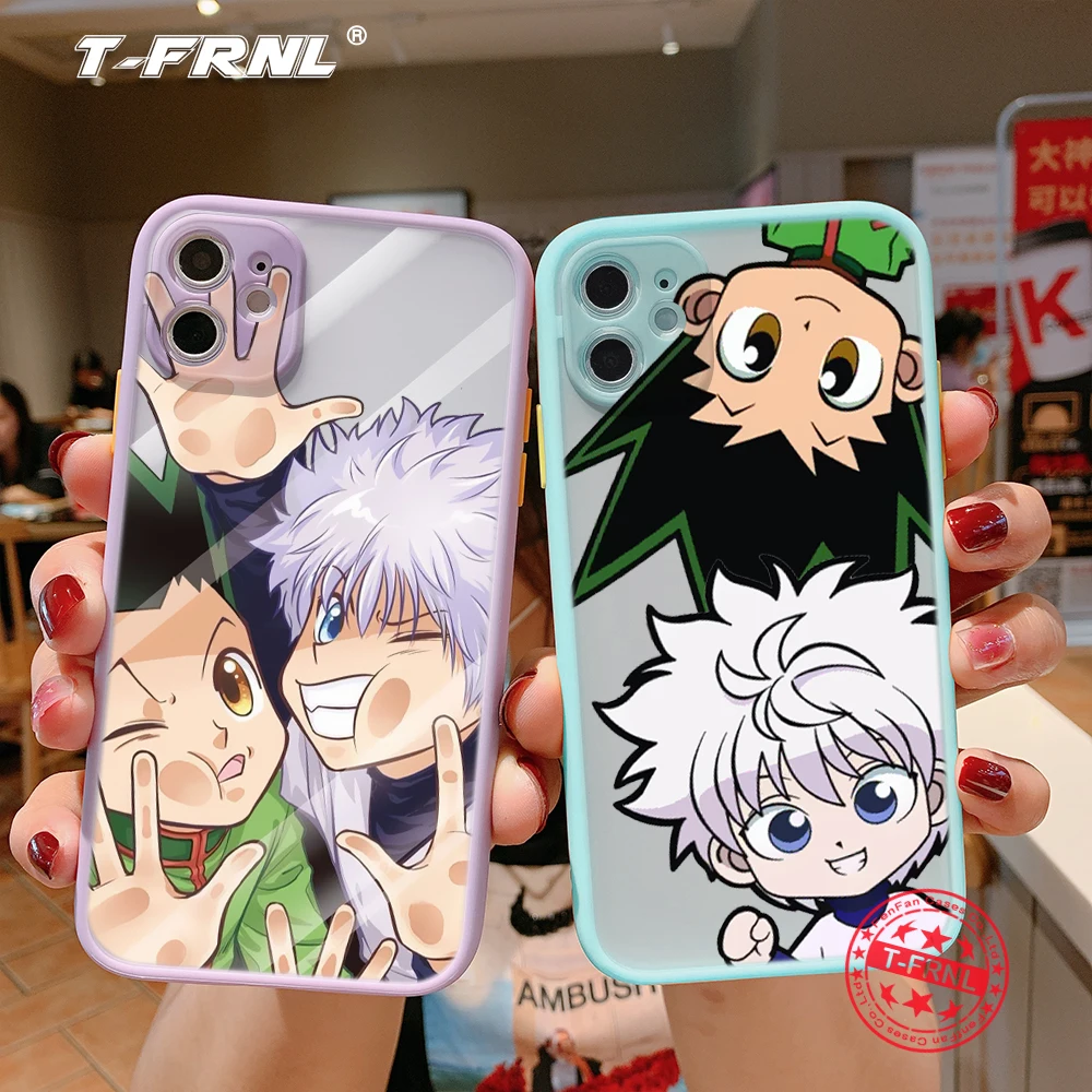 Чехол для iPhone 11 13 Pro 12 XS MAX XR 7 SE2020 x 8Plus HxH Gon Killua | Мобильные телефоны и аксессуары