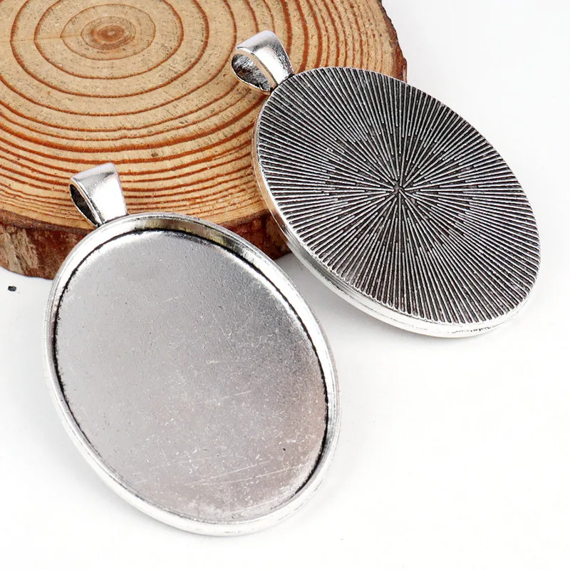 Подвеска/фурнитура для кабошона/камеи 20 шт. под античное серебро/бронзу/золото 3