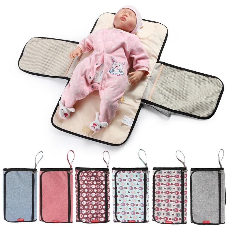 

Baby Changing Pad Cover Portable Infant Multifunction Diaper Mattress Folding Bag Waterproof for Changing Table Lightweight