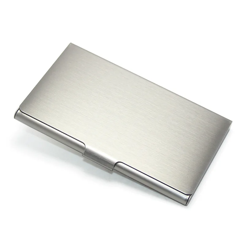Футляр для визиток из нержавеющей стали с лазерной гравировкой