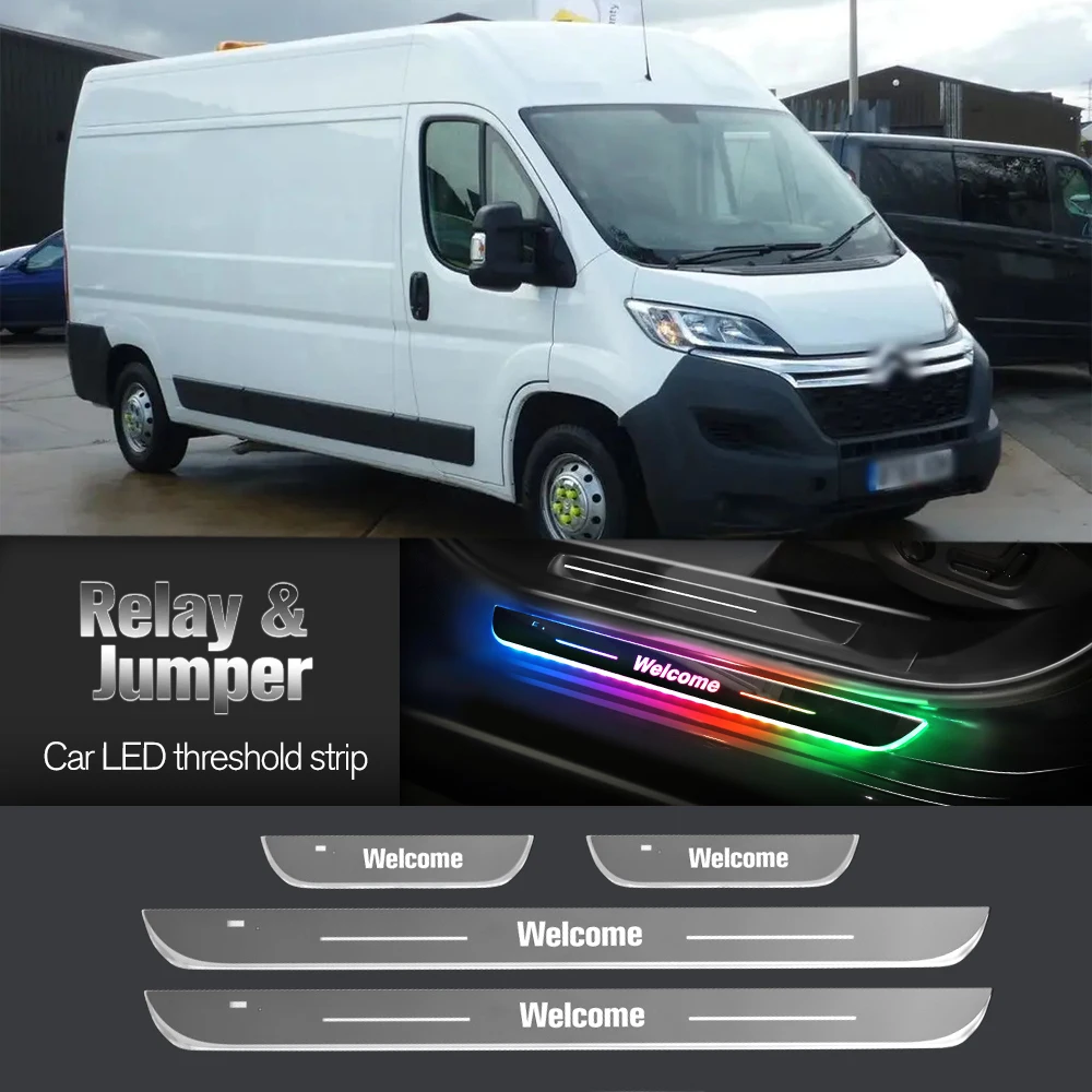 Автомобильный порог для Citroen Relay Jumper 1994-2013 2008 2012 индивидуальный логотип