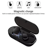 original tws y30 wireless headphones 5 0 smart phone bluetooth earphones touch control 9d sound earbuds noise cancelling headset