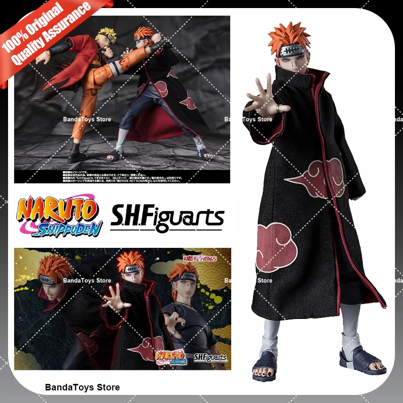 В наличии 100% оригинал Bandai S.H.Figuarts Shf Naruto Shippuden Pain Tendo Аниме Коллекция Фигурки Модель
