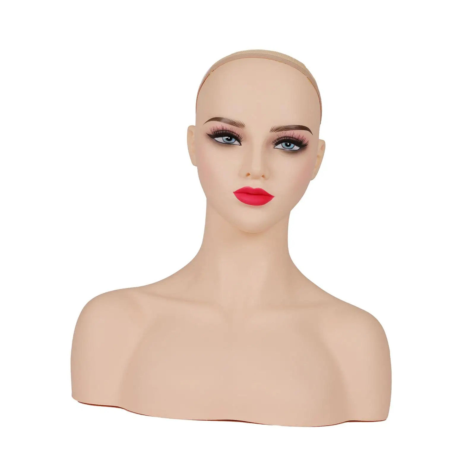 Реалистичный манекен женщина Head Professional PVC подставка для парика Manikin украшений
